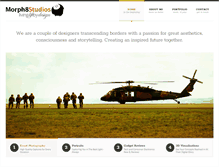 Tablet Screenshot of morph8.com
